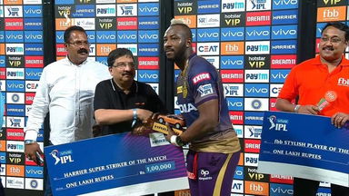 M35: KKR vs RCB – Harrier Super Striker of the Match – Andre Russell
