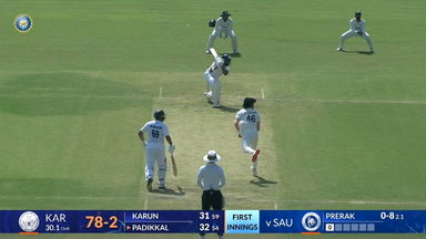 Ranji Trophy 2025-26, Saurashtra vs Karnataka, Day 1: Match Highlights