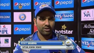 M1: KKR vs MI – Rohit Sharma Interview