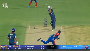 IPL 2025 M04: DC vs LSG - Aiden Markram Six