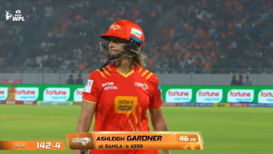 Wicket: Match 19, Gujarat Giants vs Mumbai Indians, WPL 2026: Ashleigh Gardner Wicket