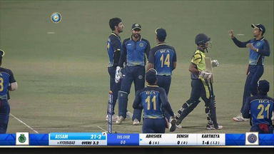 Kartikeya Kak's 3 wickets against Assam