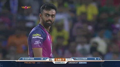 Jaydev Unadkat's economical three wicket haul