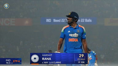 IND vs NZ 2026, 1st ODI: Harshit Rana Wicket