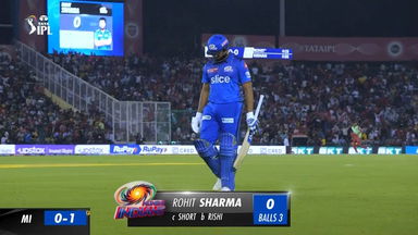 M46: PBKS vs MI – Rohit Sharma Wicket