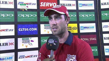CLT20 2014 M2: KXIP vs HOB  –   Interview – Glenn Maxwell