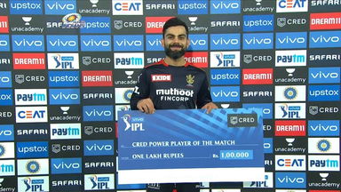 M01: MI vs RCB – CRED Power Player of the Match – Virat Kohli