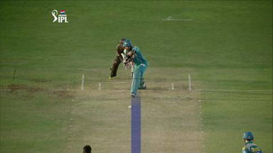 M22: PWI vs SRH – Tirumalasetti Suman Wicket
