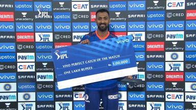 M13: DC vs MI – Vivo perfect catch of the match – Krunal Pandya