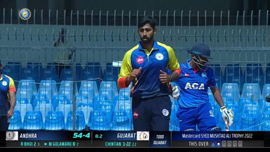 Syed Mushtaq Ali Trophy 2022: Chintan Gaja shines with 3/33 for Gujarat