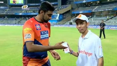 M1: MI vs RPS – Freecharge Bolt  Moment – Ravichandran Ashwin