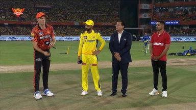 M18: SRH vs CSK – Toss