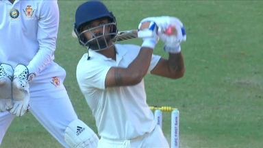 Ranji Trophy 2023/24, Gujarat vs Karnataka:  Gujarat 2nd Innings Super sixes