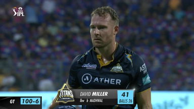 M57: MI vs GT – David Miller Wicket