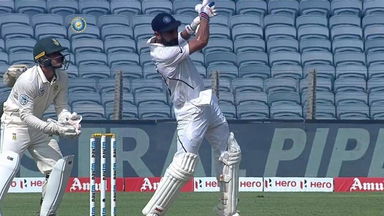 IND vs SA 2019, 2nd Test, Day 2: Virat Kohli Six