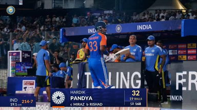 IND vs BAN 2024, 2nd T20I: Hardik Pandya Wicket