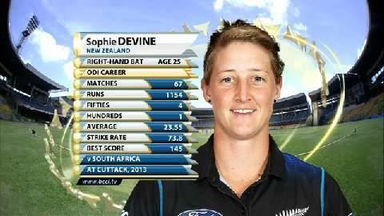 Ind v NZ (Women), 4th ODI - Sophie Devine's fifty