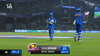M16: DC vs MI – Ishan Kishan Wicket