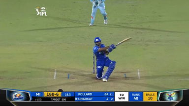 M26: MI vs LSG – Jaydev Unadkat Six