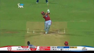 M50: MI vs KXIP – Aaron Finch Six