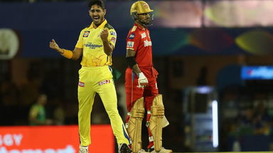 4+W - Mukesh Choudhary's first wicket in the IPL