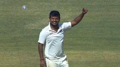 Saurabh Kumar's five-wicket haul