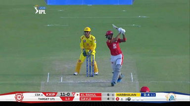 M55: KXIP vs CSK – KL Rahul Six