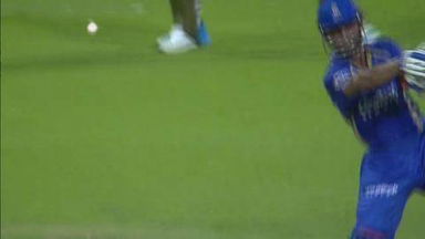 M19: KKR vs RR –  Ajinkya Rahane Wicket