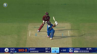 IND vs WI 2026, 3rd ODI: Rohit Sharma Six