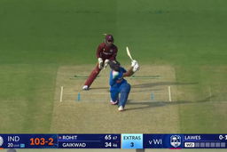 IND vs WI 2026, 3rd ODI: Rohit Sharma Six