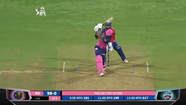 M34: DC vs RR – Devdutt Padikkal Six