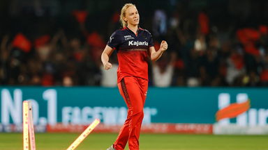 Castled: Kim Garth's excellent inswinger dismisses Nat Sciver-Brunt