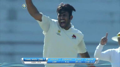 Ranji Trophy SF 1 2016-17 : Mumbai vs Tamil Nadu - Tamil Nadu 1st Innings Highlights