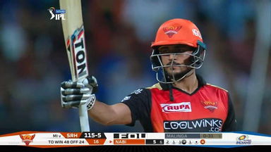 Manish Pandey's outstanding 71*(47)