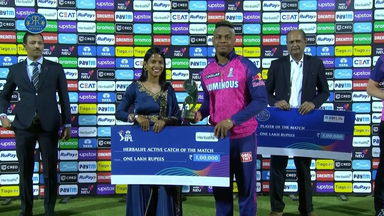 M52: RR vs SRH – Herbalife Active Catch of the Match – Shimron Hetmyer