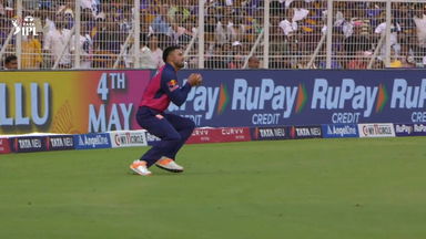 IPL 2025 M53: KKR vs RR - Angkrish Raghuvanshi Wicket