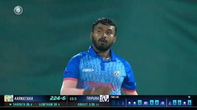SMAT 2023: 6, 6, 6, W: A roller-coaster last over for Abhijit Sarkar