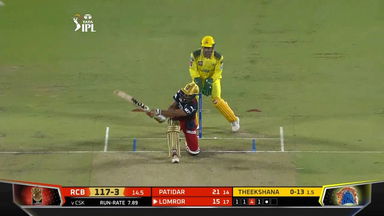 M49: RCB vs CSK – Mahipal Lomror Six