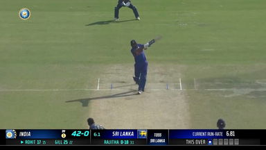 IND vs SL 2023, 1ST ODI: Rohit Sharma  Six