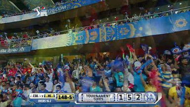 M12: MI vs CSK – Ambati Rayudu Six