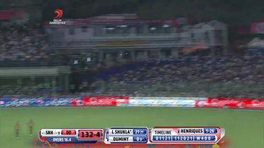 M32: DD vs SRH– Fall of Wickets
