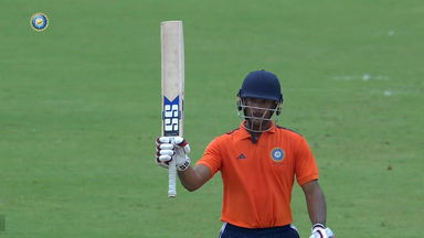 Prof D B Deodhar Trophy 2023-24: South Zone Skipper Mayank Agarwal leads from the front with 64(68)