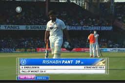 IND vs SL 2022, 2nd Test, Day 1: Rishabh Pant Wicket