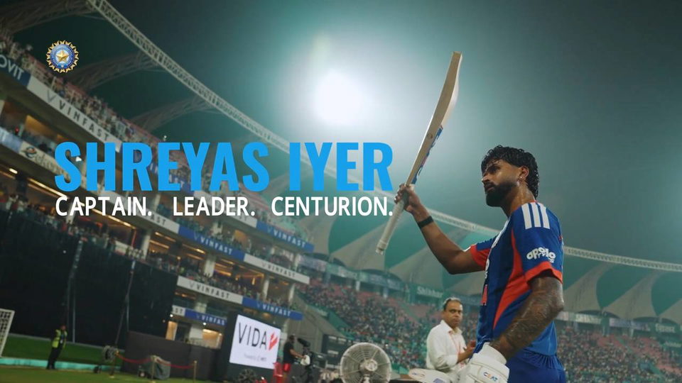 Captain. Leader. Centurion. Ft. Shreyas Iyer