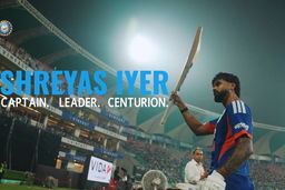 Captain. Leader. Centurion. Ft. Shreyas Iyer