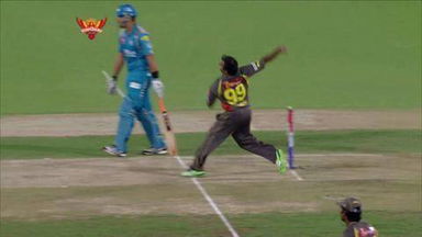 M3: SRH vs PWI – Manish Pandey Wicket