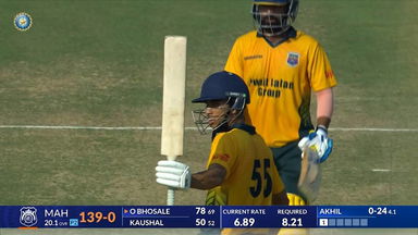 Vijay Hazare Trophy 2023 PQF2: Kaushal Tambe's opening act of 50(52)