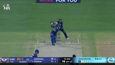 IPL 2025 M26: LSG vs GT - Nicholas Pooran Six