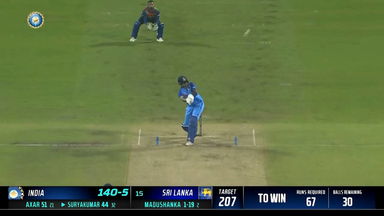 IND vs SL 2023, 2ND T20I: Suryakumar Yadav  Six