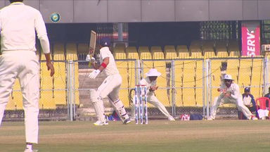 Sandeep Warrier's twin strikes in an over